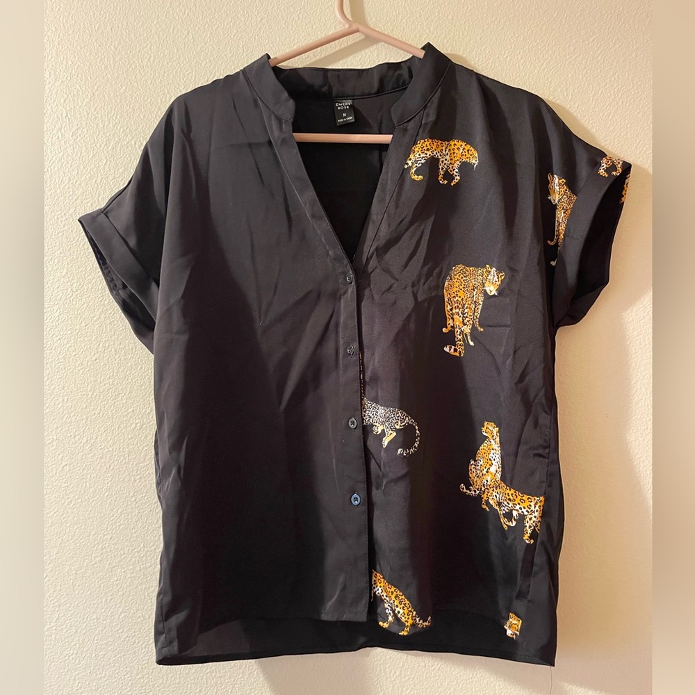 Silky Button Down